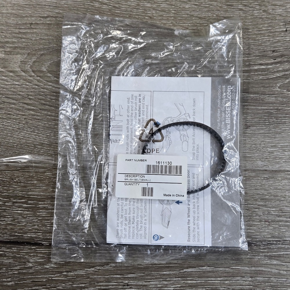 Bissell Pro Heat Revolution Pet Pro, Pet Deluxe Vacuum Belt Part 1611130